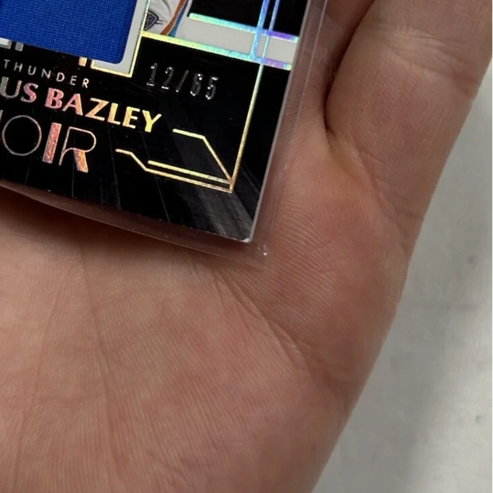 Panini Elegant Decor Darius Bazley 2019-20 #ER-DBZ /65 Noir Sports Card